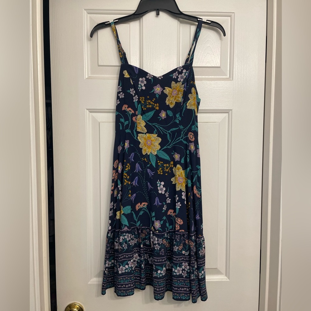 Navy blue spring/summer dress